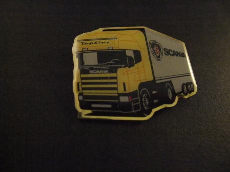 Scania Topliner logo aan de zijkant